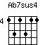 Ab7sus4