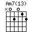 Am7(13)