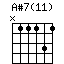 A#7(11)