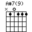A#7(9)