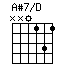 A#7/D