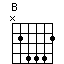 B