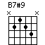 B7#9