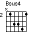 Bsus4
