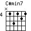 C#min7
