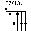 D7(13)