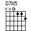 D7b5