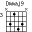 Dmmaj9