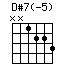D#7(-5)