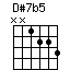 D#7b5