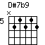 D#7b9