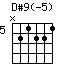 D#9(-5)