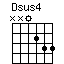 Dsus4
