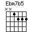 Ebm7b5