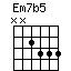 Em7b5