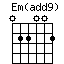 Emadd9