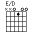 E/D