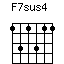 F7sus4