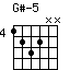 G#-5